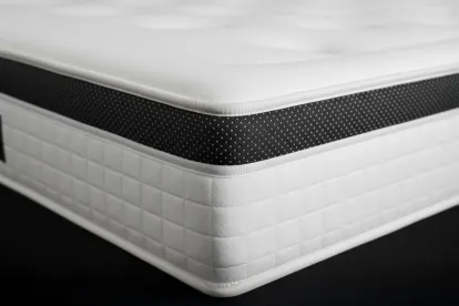 Ensemble Matelas Sommier 80x200 cm - Sommier Blanc (déjà monté) - Privilège