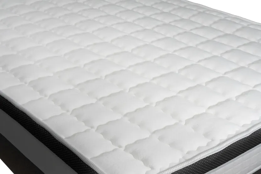 Ensemble Matelas Sommier 80x200 cm - Sommier Blanc (déjà monté) - Supérieur