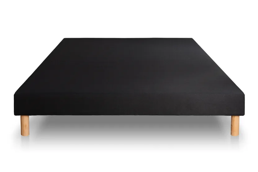 Pack lit complet 140x190 cm - Matelas + Sommier Blanc + 2 oreillers + Couette - Exclusive
