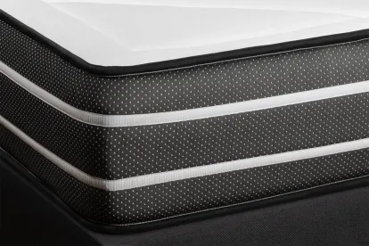 Matelas 90x200 cm Ressorts ensachés et Mémoire de forme - Exclusive
