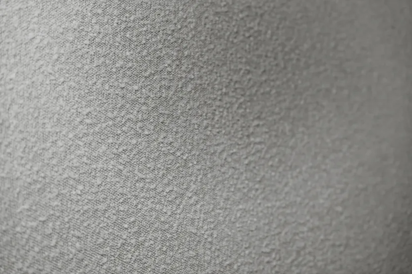 Tête de lit 180 cm Tapissée - Tissu Bouclette Gris