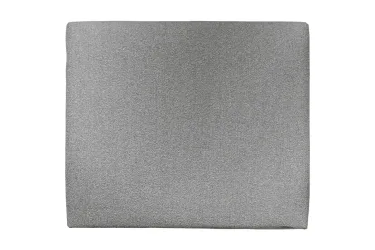Tête de lit 140 cm Tapissée - Tissu Bouclette Gris