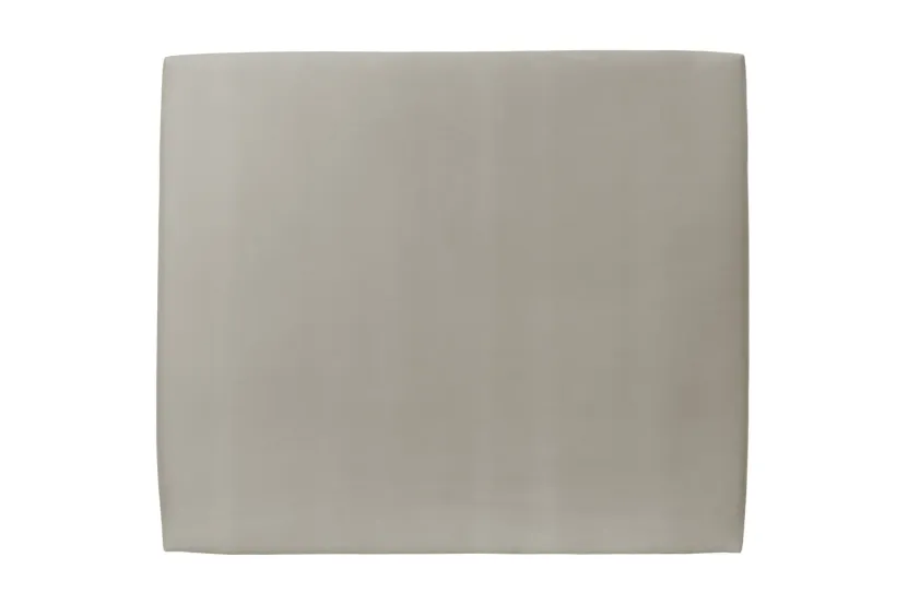 Tête de lit 200 cm Tapissée - Tissu Velours Taupe