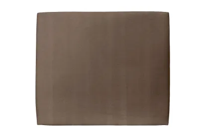 Tête de lit 140 cm Tapissée - Tissu Velours Taupe