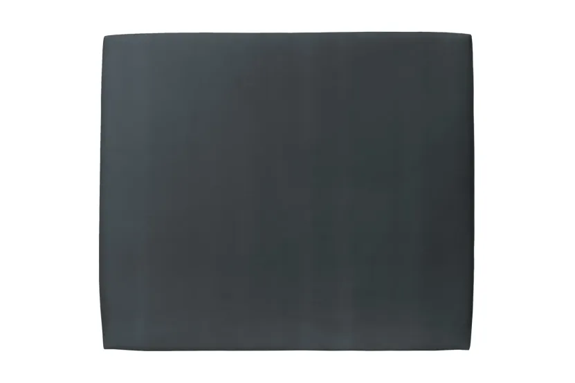 Tête de lit 135 cm Tapissée - Tissu Velours Gris Anthracite